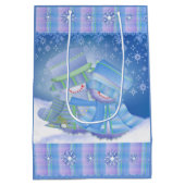 キュート・クリスマスウィンターブルース ミディアムペーパーバッグ (裏面)