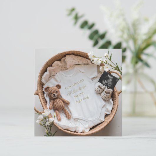 キュート・クロシェは中立の妊娠の発表に耐える 招待状 (スタンド正面)