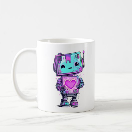 キュート コーヒーマグカップ (左)