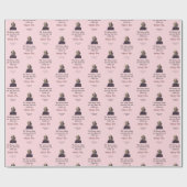 キュート・シェークスピア・インスピレーションヴィンテージ卒業 ラッピングペーパー (フラット)