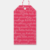 キュート・シール・クリスマス ギフトタグ (裏面)