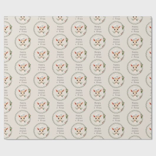 キュート&スバーエレガントサポートクリスマスプレゼント ラッピングペーパー (フラット)