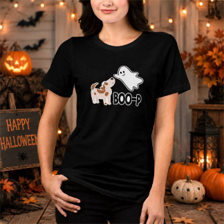 キュート・スポーキー・ブー・パップ・ハロウィン トライブレンドTシャツ