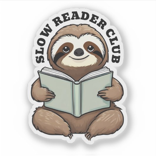 キュート・スロ読スの本 シール (正面)