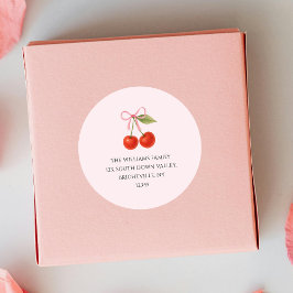 キュート チェリー ボウ コケッタ 戻り先 ラウンドシール