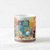 キュート&トリック不気味またはトレーターのマグ コーヒーマグカップ (中央)