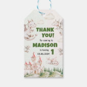 キュート・ドラゴン1st誕生日パーティー ギフトタグ (正面)