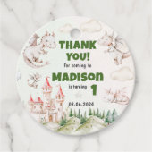 キュート・ドラゴン1st誕生日パーティー フェイバータグ (正面)