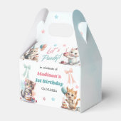 キュート・ドラゴン1st誕生日パーティー フェイバーボックス (正面サイド)