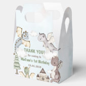 キュート・ドラゴン1st誕生日パーティー フェイバーボックス (オープン)