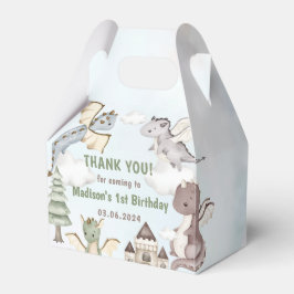 キュート・ドラゴン1st誕生日パーティー フェイバーボックス