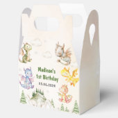 キュート・ドラゴン1st誕生日パーティー フェイバーボックス (オープン)