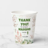 キュート・ドラゴン1st誕生日パーティー 紙コップ (裏面)