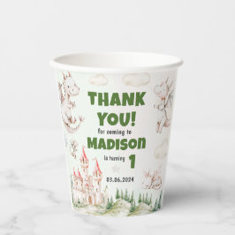 キュート・ドラゴン1st誕生日パーティー 紙コップ