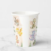 キュート・ドラゴン1st誕生日パーティー 紙コップ (左)