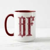 キュート・バレンタイン・ギフト |ボーイフレンドのマグカップ マグカップ (左)