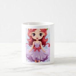キュート フェアリー プリンセス ホイムシカル アート セラミック コーヒーマグカップ