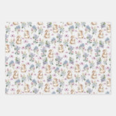 キュート・ブンニーズ・イースター ラッピングペーパーシート (正面)