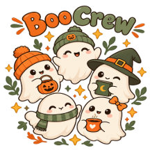 キュート・ブー・クルー・ゴースト・ファミリー・ハロウィン