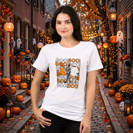 キュート・ブー・クルー・ハロウィン・フレンドTシャツ トライブレンドＴシャツ