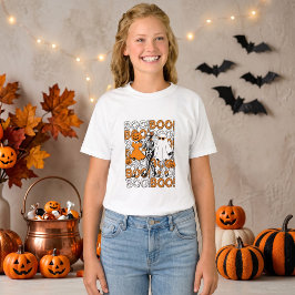 キュート・ブー・クルー・ハロウィン・フレンドTシャツ Tシャツ