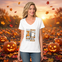 キュート・ブー・クルー・ハロウィン・フレンドTシャツ Tシャツ