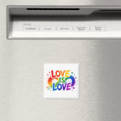 キュート プライド LGBTQ 冷蔵庫マグネット マグネット (インサイチュ (食洗機))