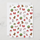 キュート・ペンギン・メリークリスマス シーズンカード (裏面)