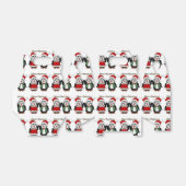 キュート・ペンギン・メリークリスマス・フェイスボックス フェイバーボックス (折り畳みなし)