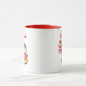 キュート・ペンギン・メリークリスマス マグカップ (中央)