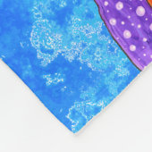 キュート&ボストカラフルンテリアフリースブランケット フリースブランケット (角)