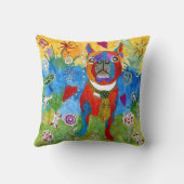 キュート&ボストカラフルンテリア装飾用クッション クッション (裏面)