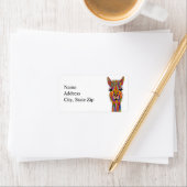 キュート&ラカラフルマ住所 シール (インサイチュ)