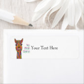 キュート&ラカラフルマ住所 シール (インサイチュ)