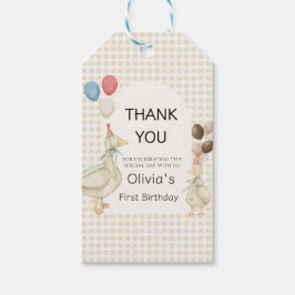 キュート ワン シリー ゴース バースデー ギフトタグ