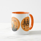 キュート&不気味スプックタキュラハッピーハローウィン マグカップ (正面右)