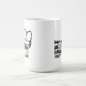 キュートBPD認識度|境界線をハグ| DBTギフト コーヒーマグカップ (中央)