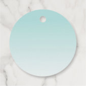 キュートS'moresもっと誕生日パーティーブルーありがとう フェイバータグ (裏面)