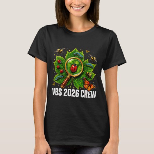 キュートVBS2026裏庭の虫マッチングバケーション Tシャツ (正面)