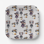 キューハロウィーン ペーパープレート (正面)