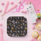 キューハロウィーン ペーパープレート (パーティー)