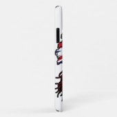 キューバのイギリスの木のルーツ国旗 Case-Mate iPhoneケース (裏面/右)