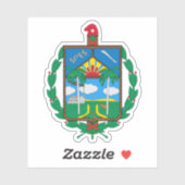 キューバのカマギー州の紋章 シール (シート)