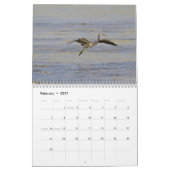 キューバのカレンダーの鳥 カレンダー (2月 2027)