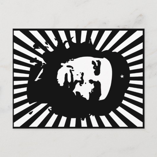 キューバのゲリラを象徴するヴィンテージ旅行観光の追加 ポストカード (正面)