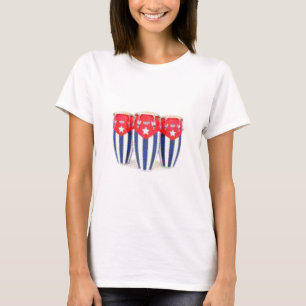 キューバのコンガ Tシャツ