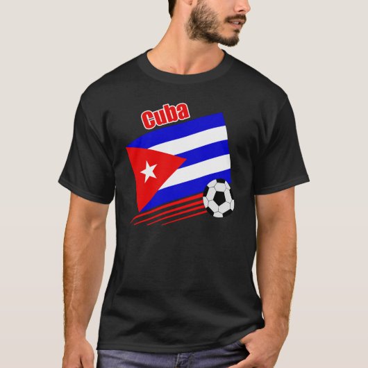 キューバのサッカーチーム Tシャツ (正面)