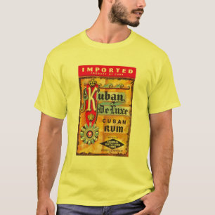 キューバのノスタルジアのラム酒のワイシャツ Tシャツ