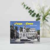 キューバのハバナにあるホセ・マルティの像 ポストカード (スタンド正面)