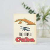 キューバのバケーション ポスター 案内ポストカード (スタンド正面)